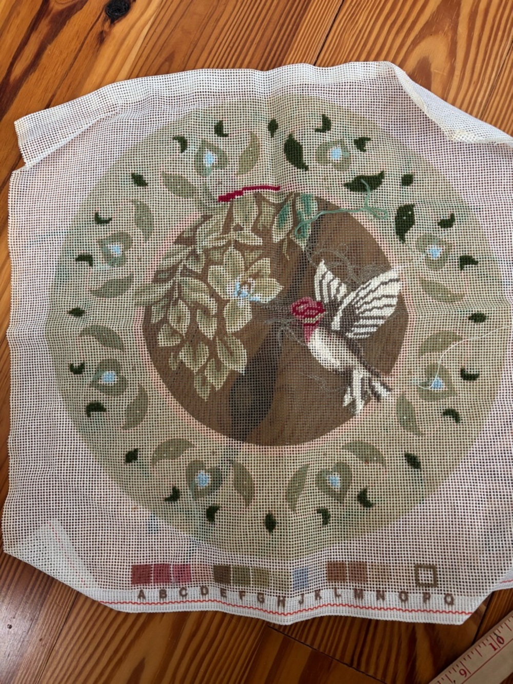 Hummingbird Needlepoint Canvas